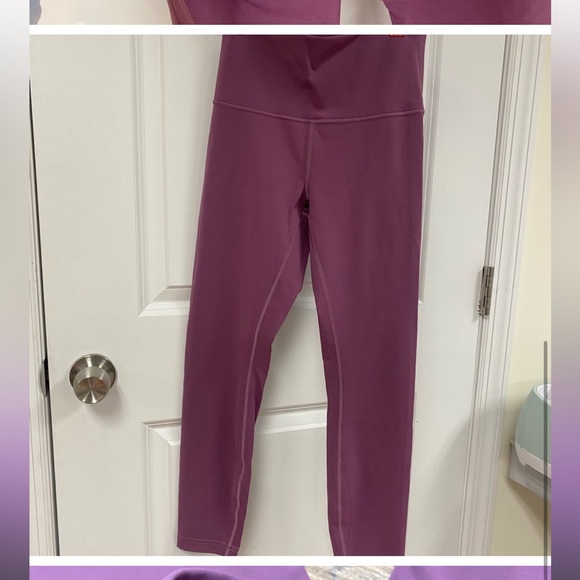Lululemon purple leggings - Picture 1 of 6